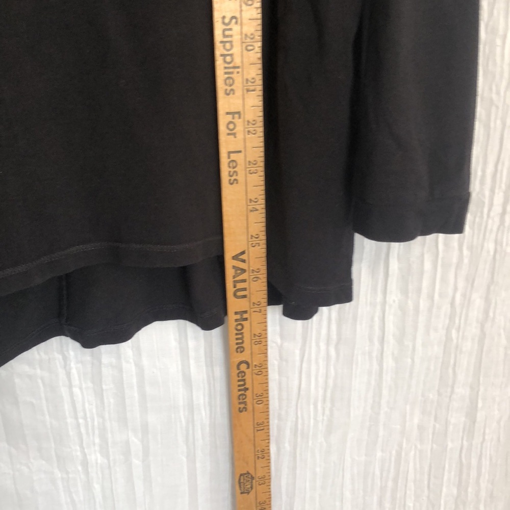 ANY BODY Sz S Weekend I Love you black casual long sleeve sweatshirt loungewear - Picture 9 of 10
